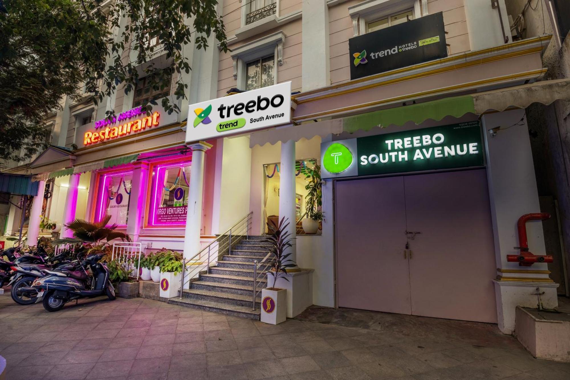 Treebo South Avenue, 700 Mts From Promenade Beach Pondichéry Extérieur photo